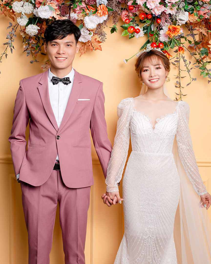 Chụp ảnh cưới Studio đẹp nhẹ nhàng BachTuyet