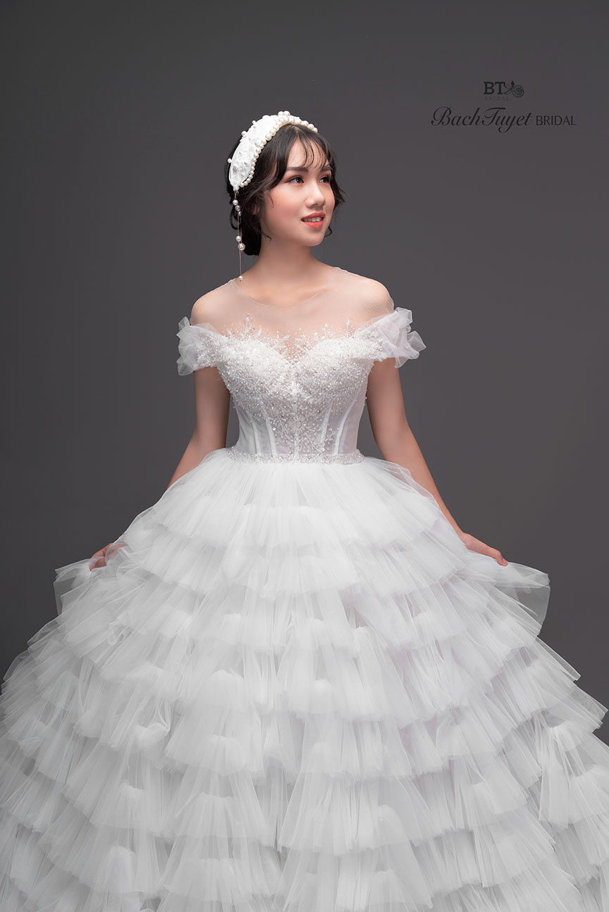 Mẫu váy cưới Luxury đẹp