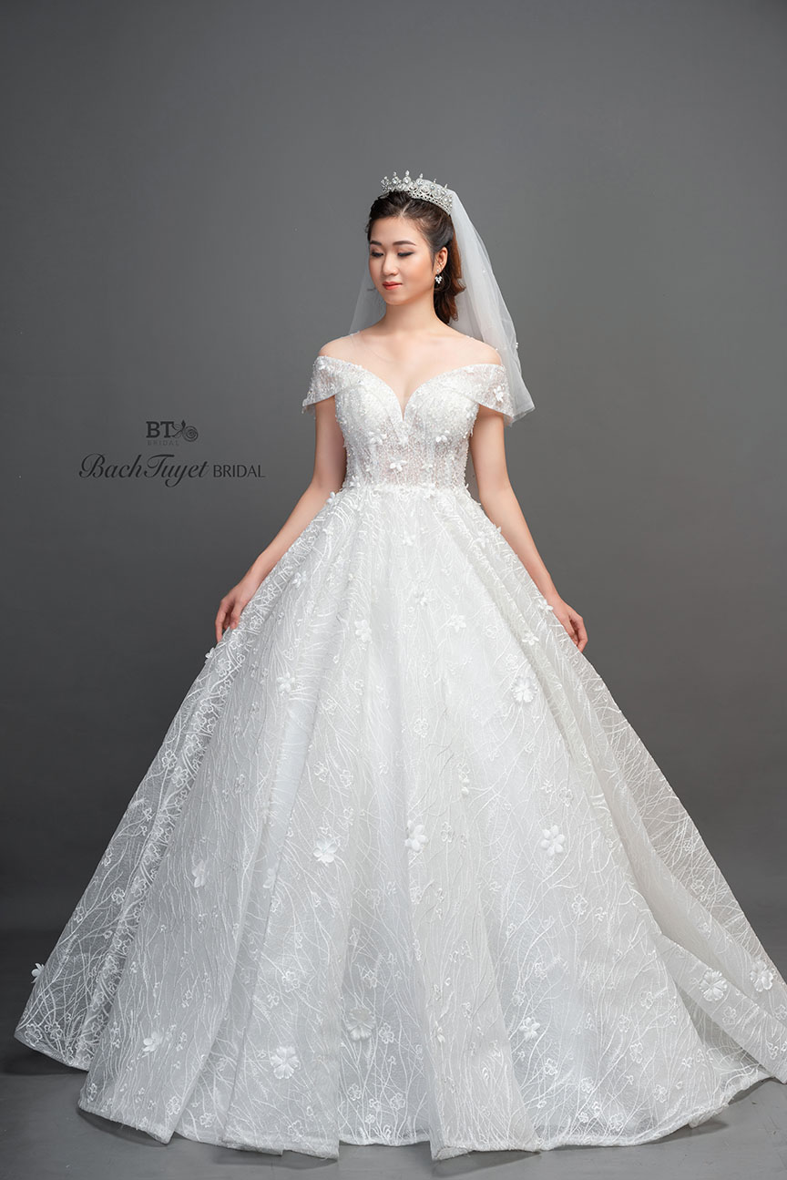 Mẫu váy cưới Luxury cao cấp