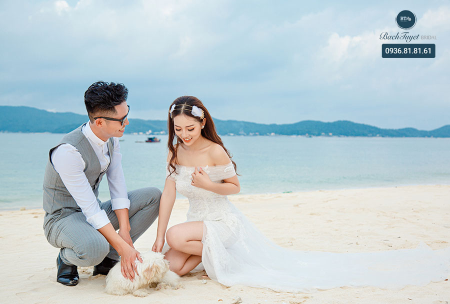Trang phục chụp ảnh cưới tại Cô Tô
