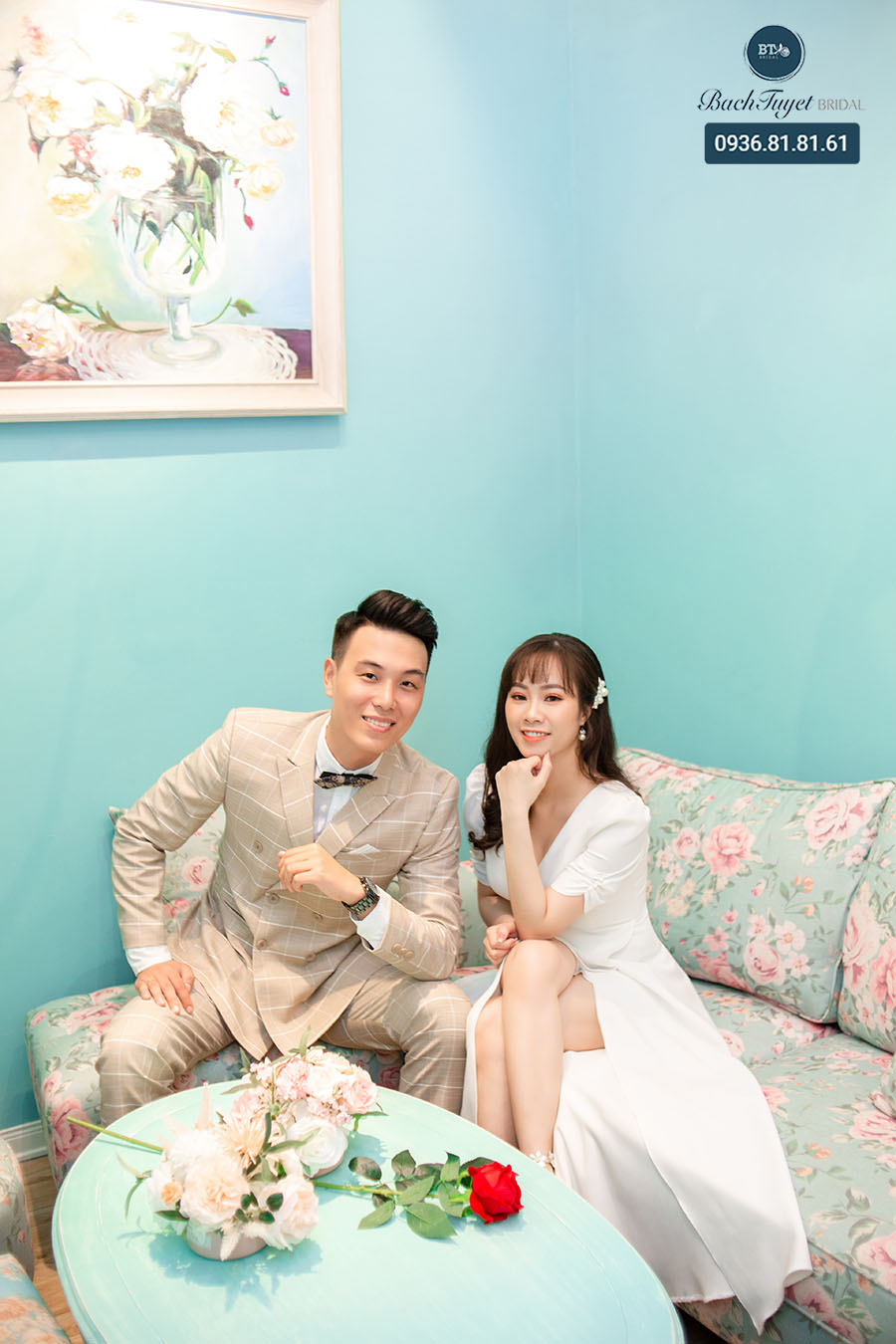 Ảnh cưới chụp phòng đa dạng