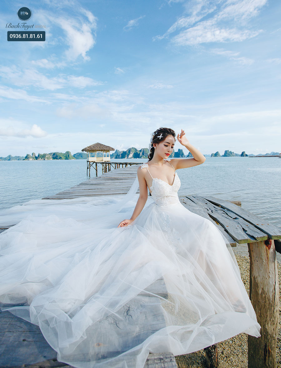 Ảnh cưới dã ngoại ở Cô Tô