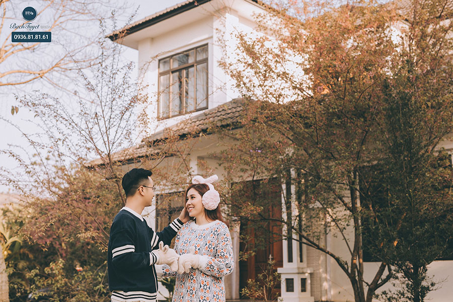Phong cách chụp ảnh cưới đơn giản
