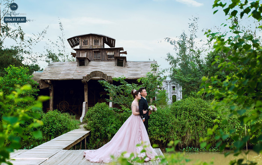 Chụp ảnh cưới phim trường Happy Land