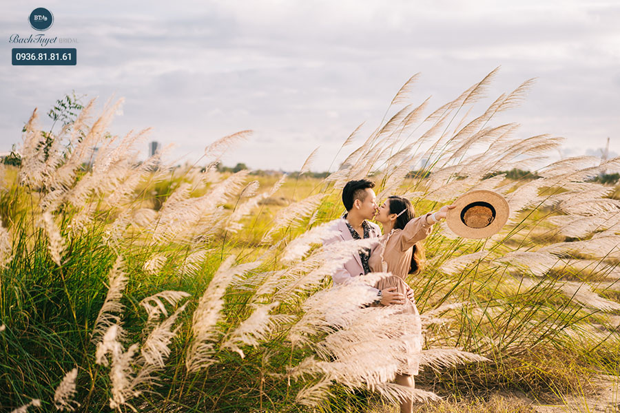 Chụp ảnh cưới phim trường Grassy