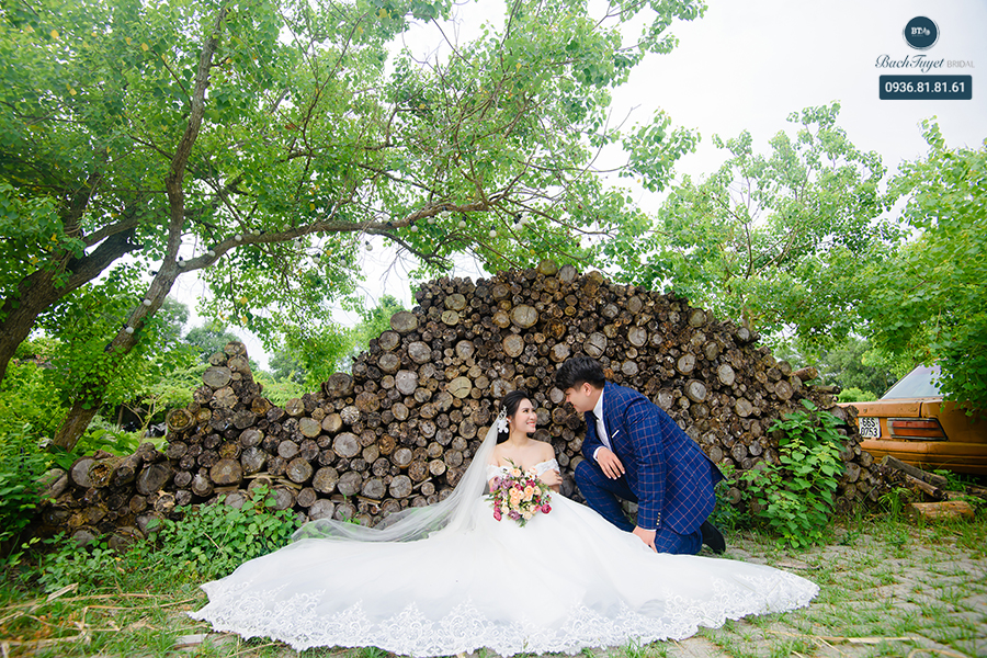 Chụp ảnh cưới ở phim trường sinh thái Wonderland