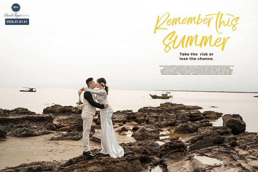Chụp ảnh cưới ở Đồ Sơn