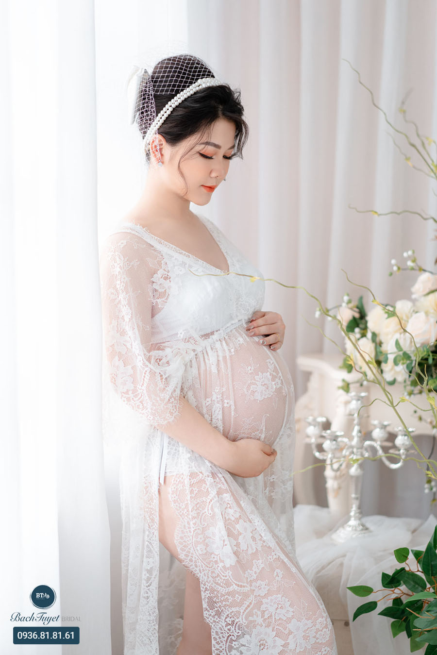 Ý tưởng chụp ảnh bà bầu