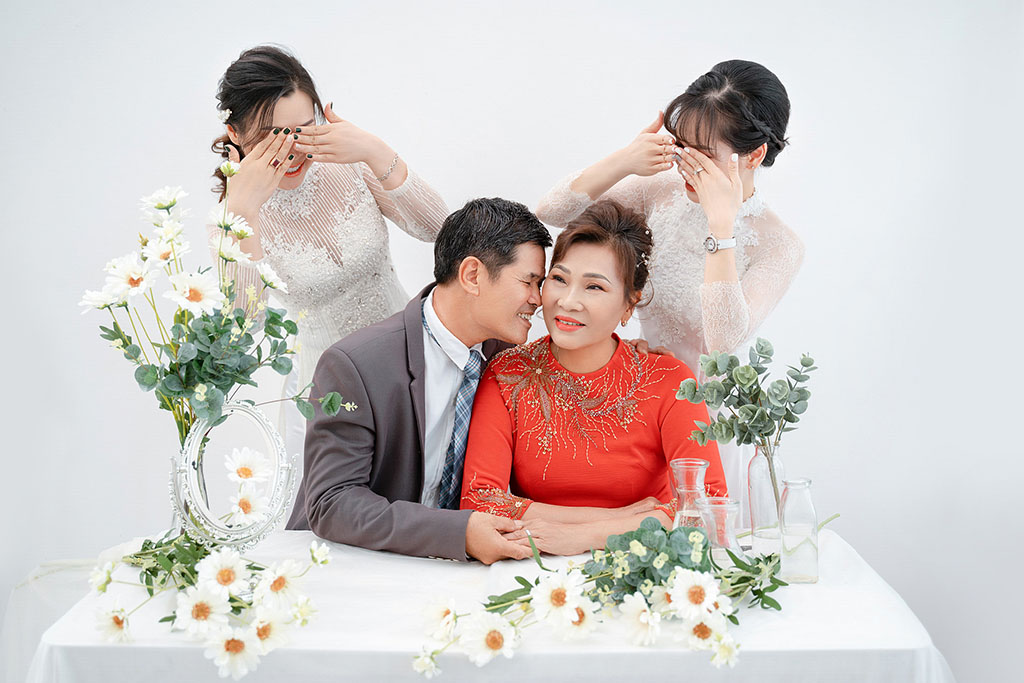 Album ảnh gia đình chị Thu
