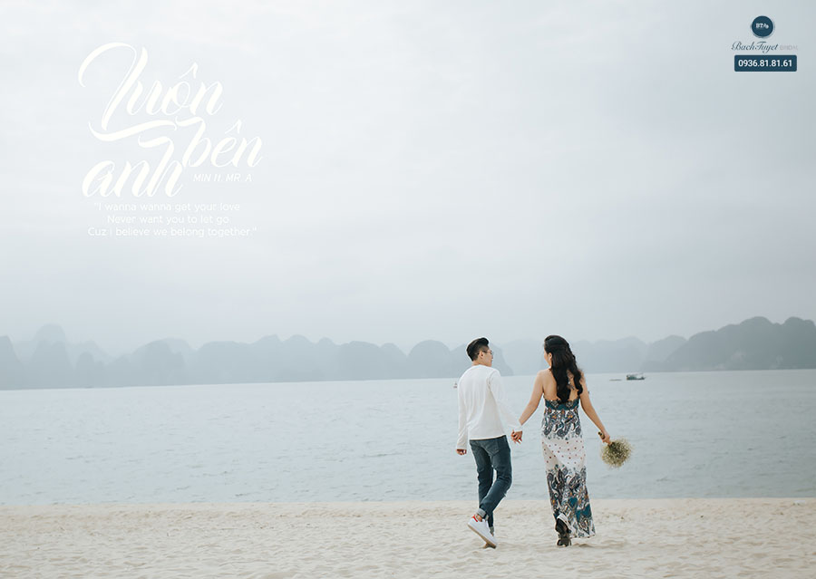 Phối đồ chụp hình cưới ở biển
