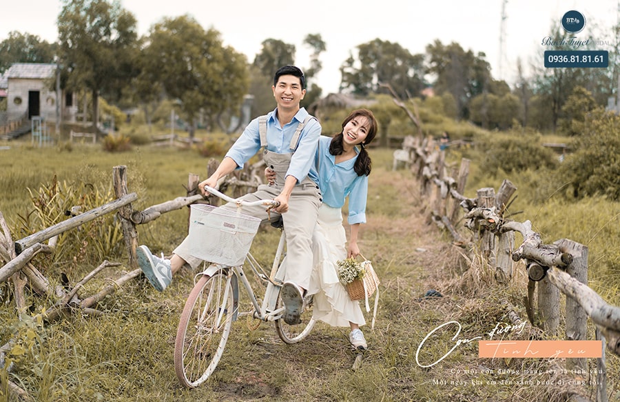 bộ ảnh cưới dã ngoại đẹp