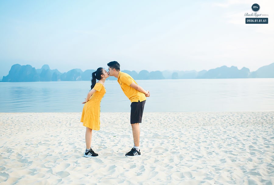chụp ảnh cưới ở tuần châu - hạ long