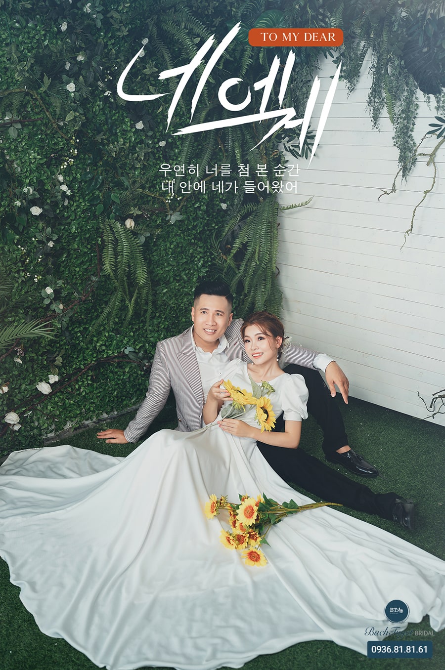 chụp ảnh cưới trong studio