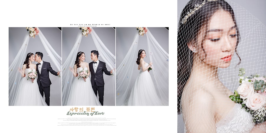 chụp hình cưới ở studio tiết kiệm chi phí