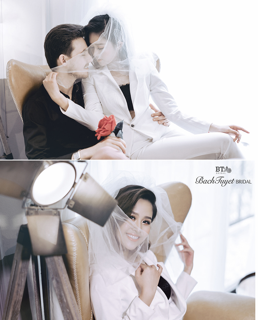suit cưới cô dâu