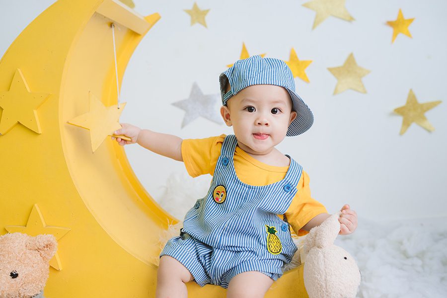 Thời điểm thích hợp để chụp ảnh thôi nôi cho bé