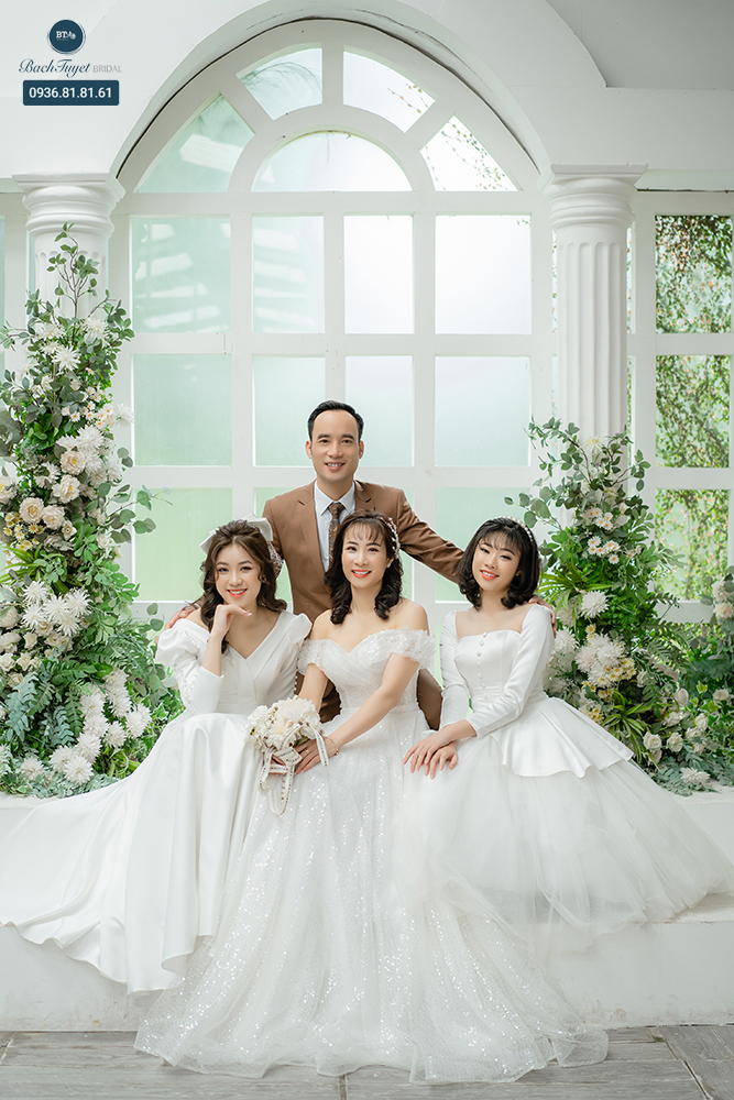 Trang phục chụp ảnh gia đình studio