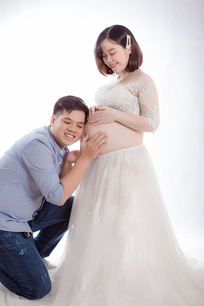 Lưu ý khi chụp ảnh bầu vợ chồng 