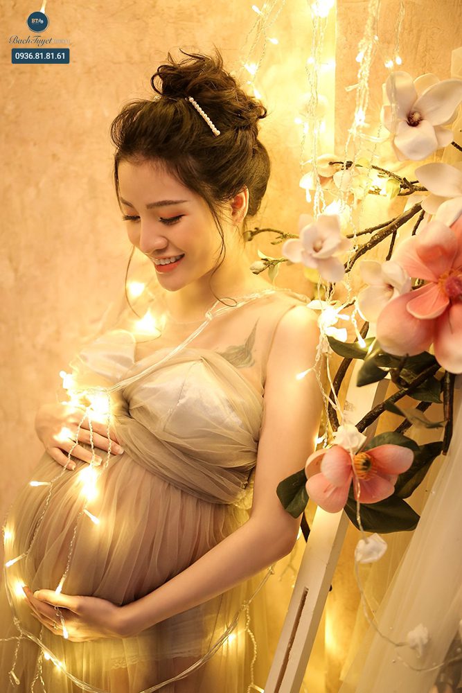 Trang trí không gian bắt mắt khi chụp hình bầu tại nhà