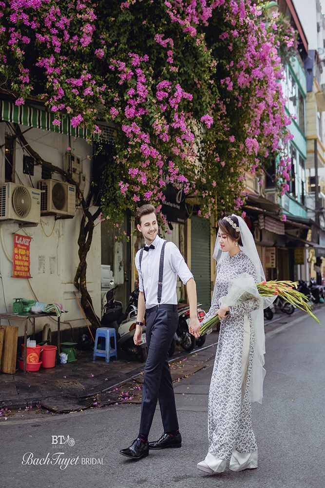 Trang phục chụp ảnh cưới ngoại cảnh 