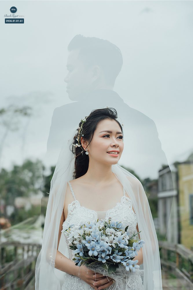 tạo điểm nhấn cho đôi mắt khi trang điểm cô dâu cho tiệc cưới ngoài trời