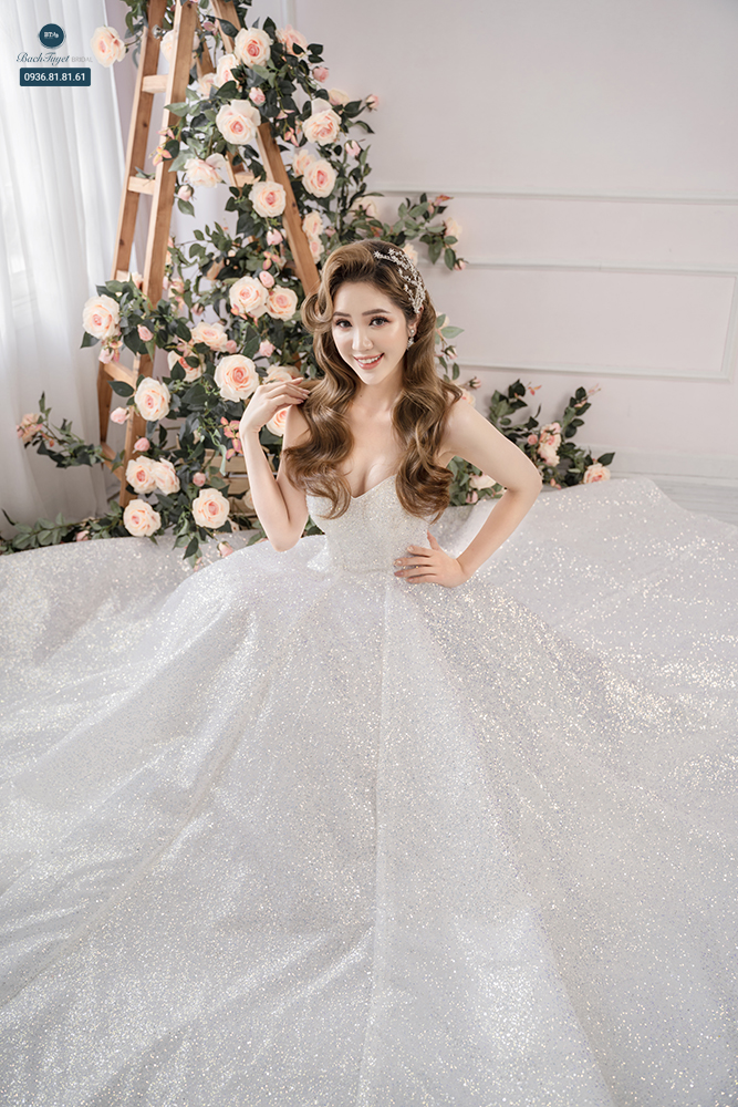 Phụ kiện cưới cho cô dâu - trâm cài tóc