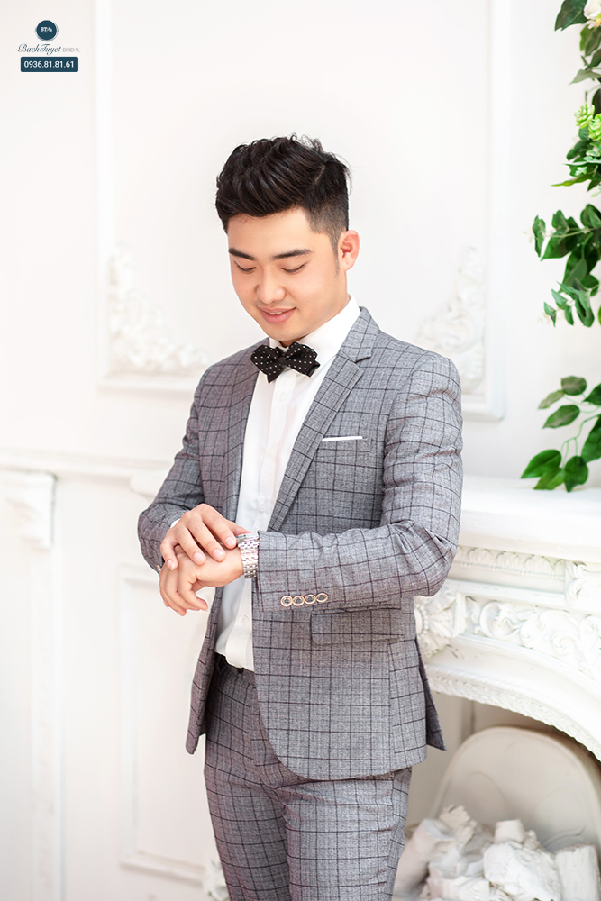 Vải may vest cưới mùa hè
