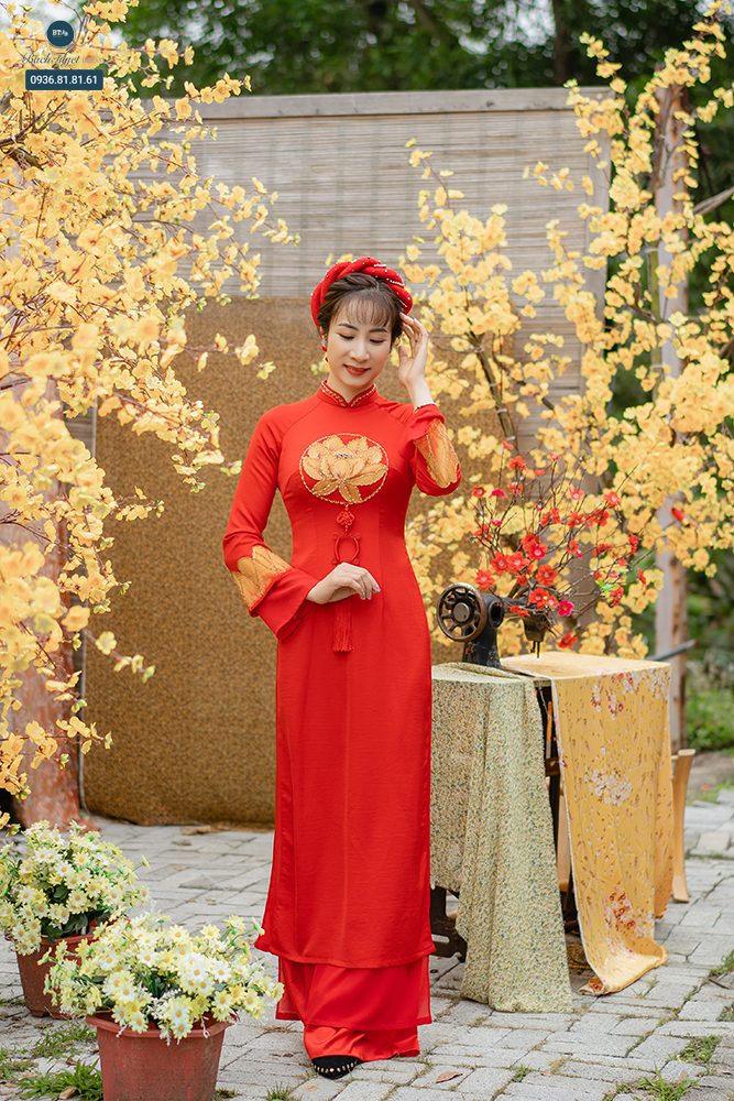 Kiểu dáng áo dài cho mẹ