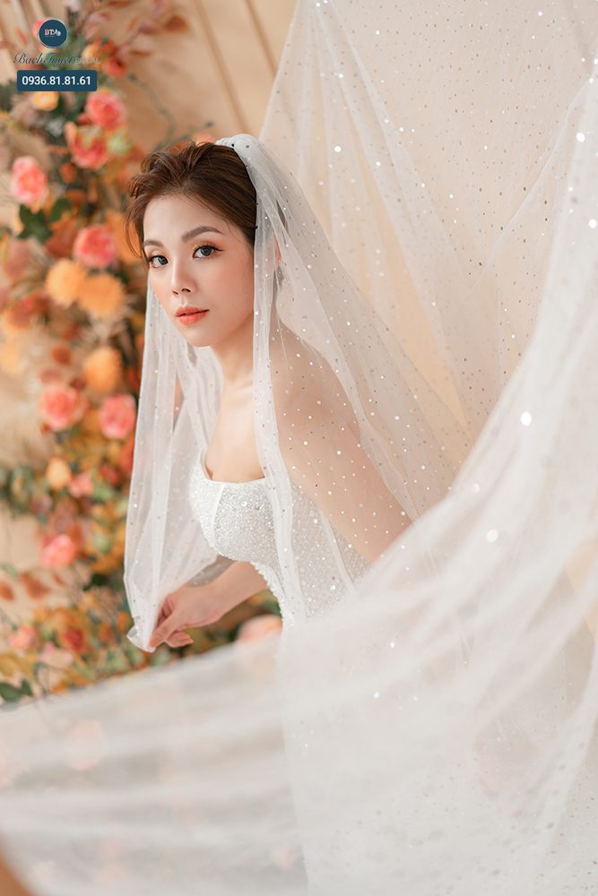 phong cách trang điểm cô dâu đơn
