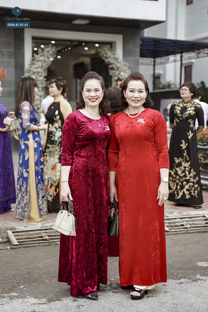 Địa chỉ thuê áo dài cho mẹ uy tín tại Hải Phòng