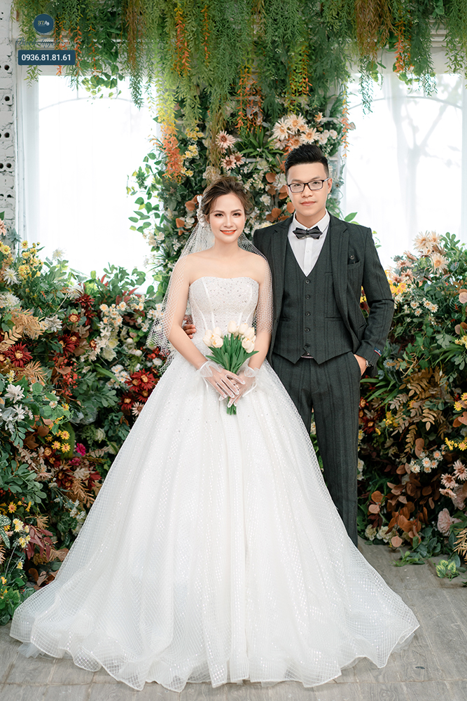 Chọn hoa cưới cầm tay theo dáng người cô dâu