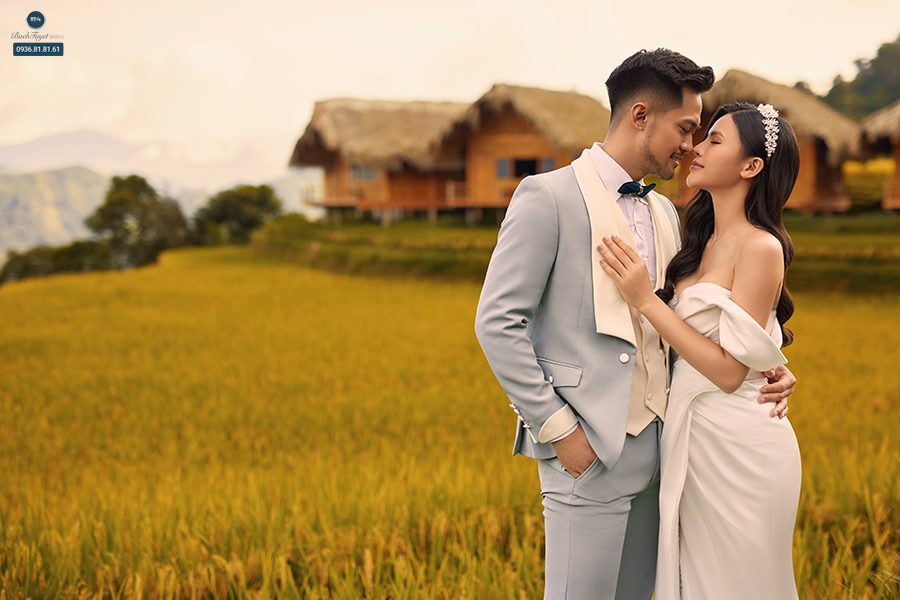 Chụp ảnh cưới mùa thu đẹp tinh tế, ngọt ngào
