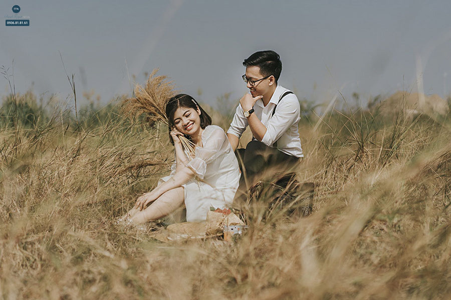 Chụp ảnh cưới tự nhiên concept vintage 