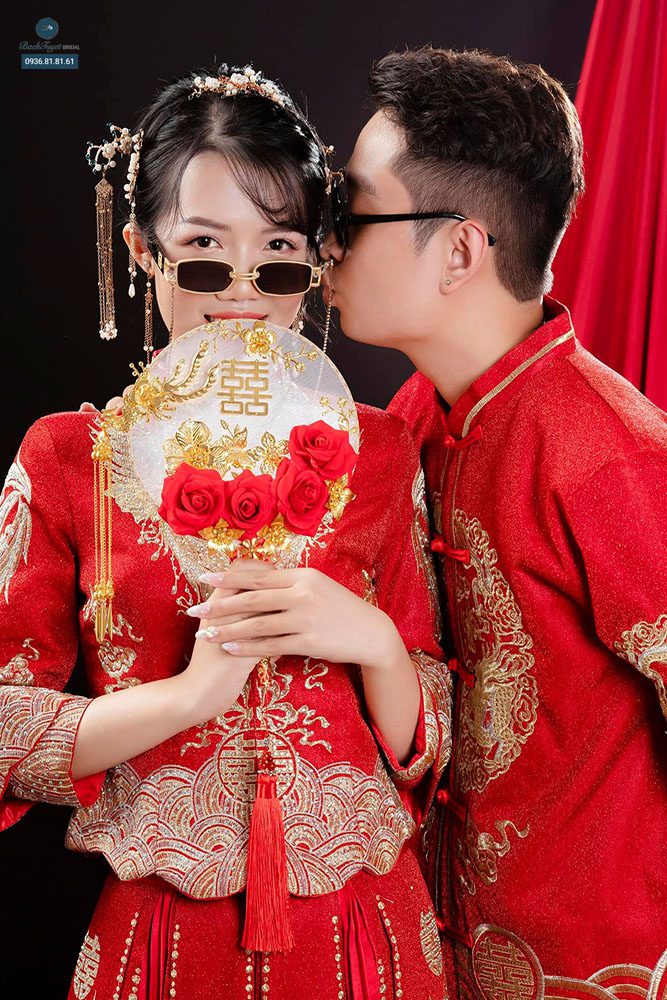 trang điểm chụp ảnh cưới cổ trang 