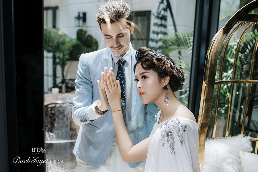 trang phục chụp ảnh cưới Châu Âu 