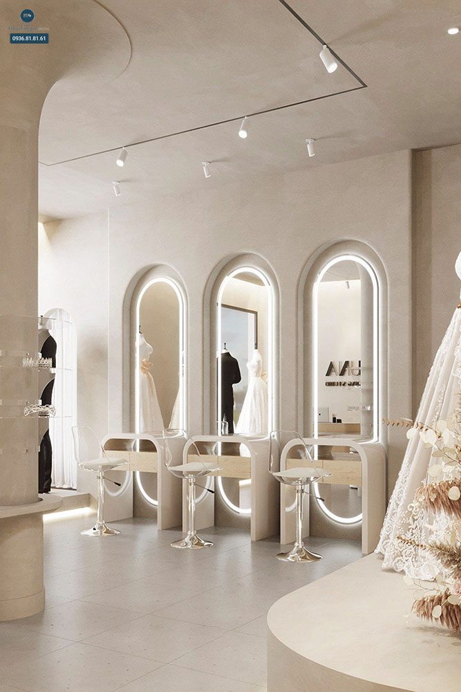 Cơ sở vật chất hiện đại tại LUNA Wedding Studio
