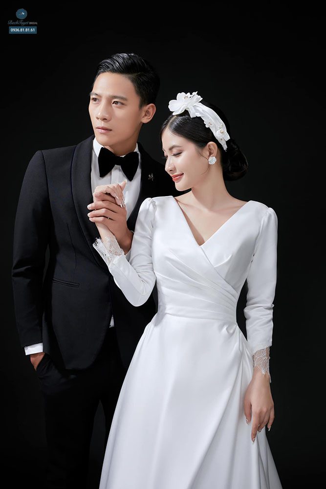 Lựa chọn đơn vị chụp ảnh giàu kinh nghiệm về chụp ảnh cưới nền đen
