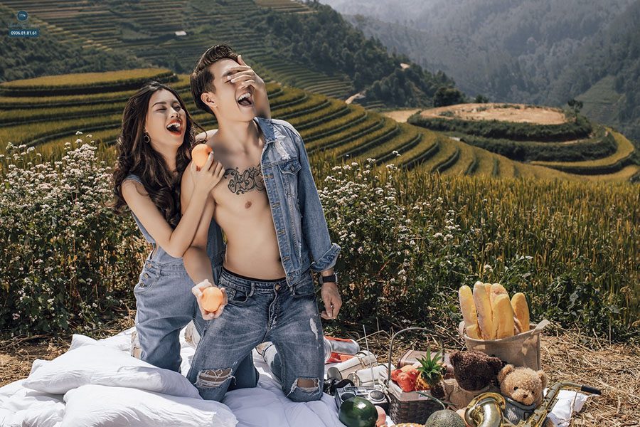 Thống nhất về concept chụp ảnh cưới ngoại cảnh
