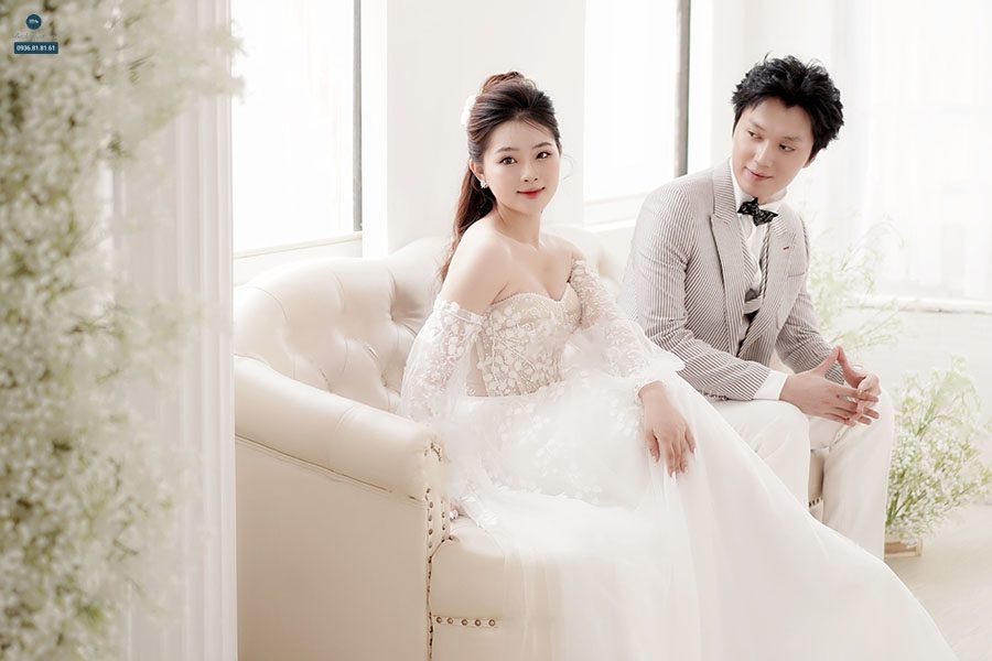 Chụp ảnh cưới studio tại Bạch Tuyết Bridal, bạn được những gì?