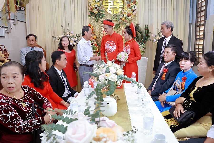 Nghi lễ trong đám cưới ở miền Nam 
