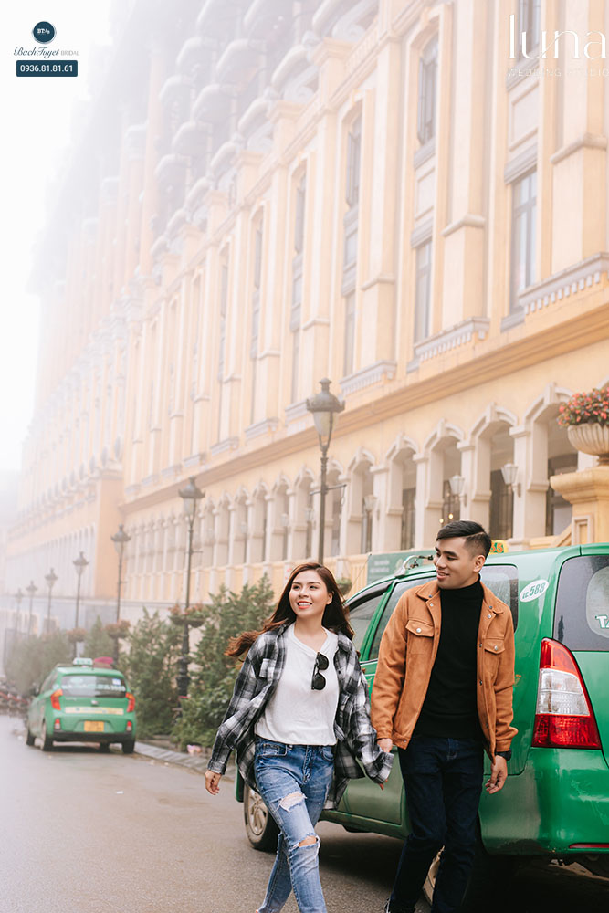 Tạo dáng chụp ảnh cưới ngoại cảnh 01