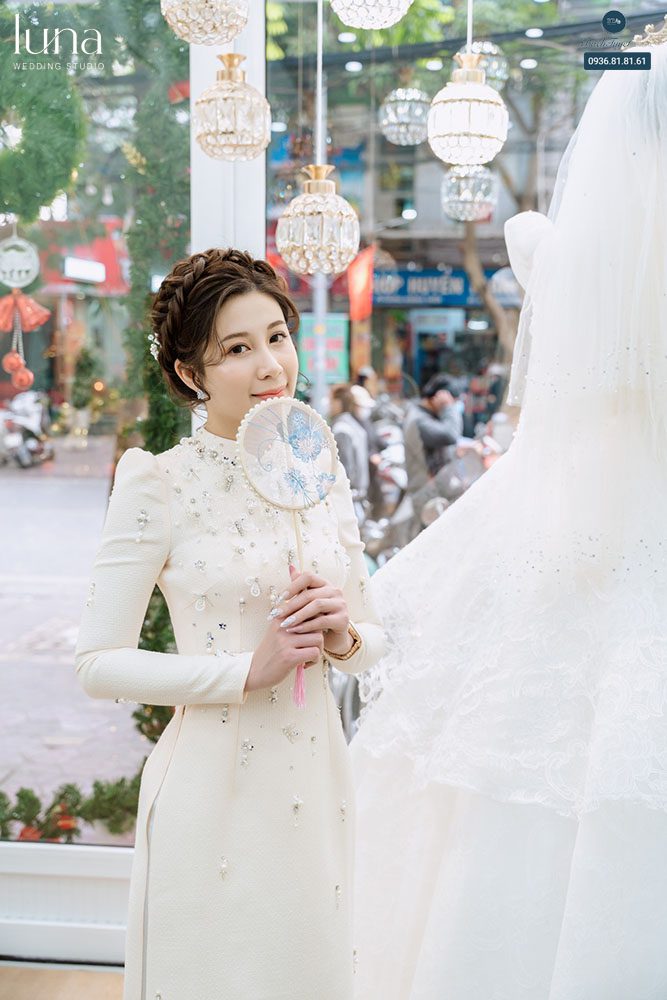 Lựa chọn áo dài cưới, váy cưới cho cô dâu trước ngày cưới 