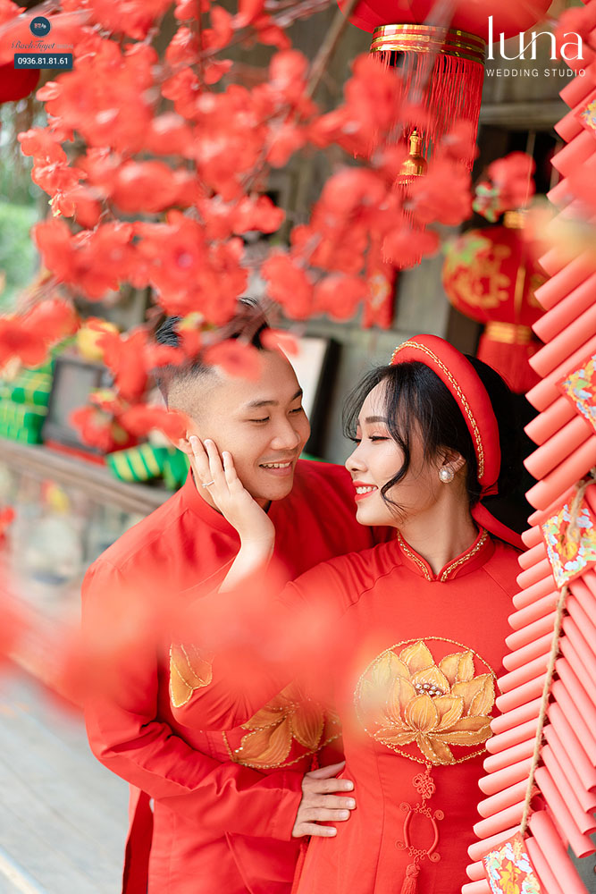 Concept chụp ảnh Tết cặp đôi