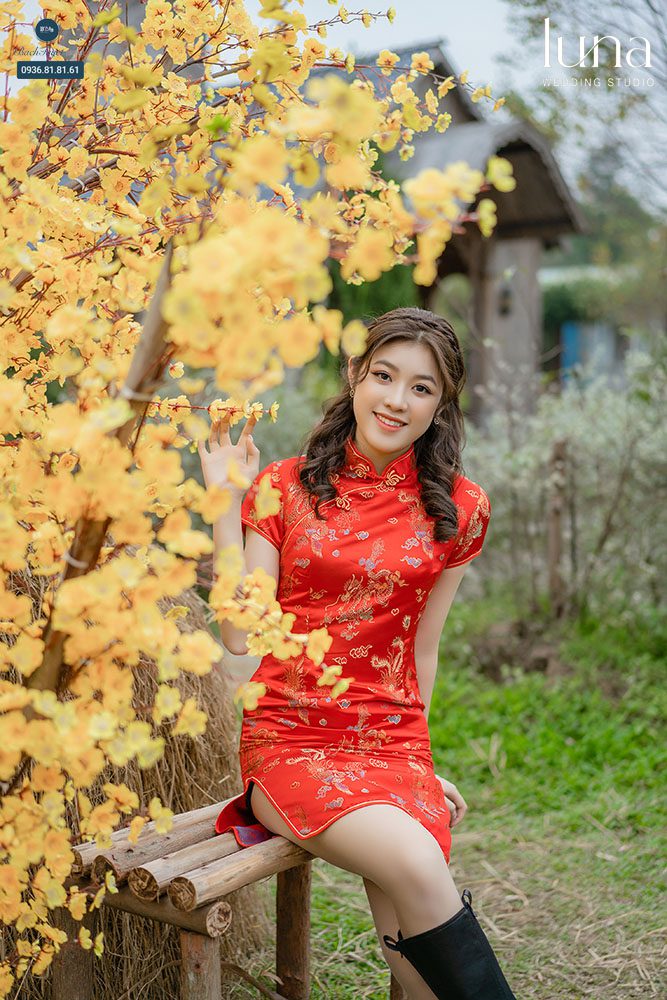 Phụ kiện trang trí góc chụp ảnh Tết