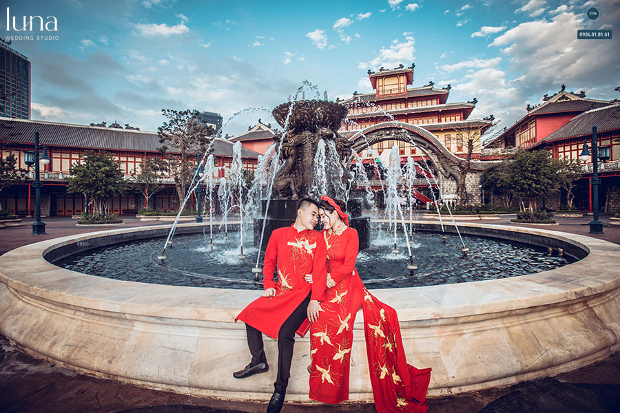 Đôi nét về áo dài cưới 