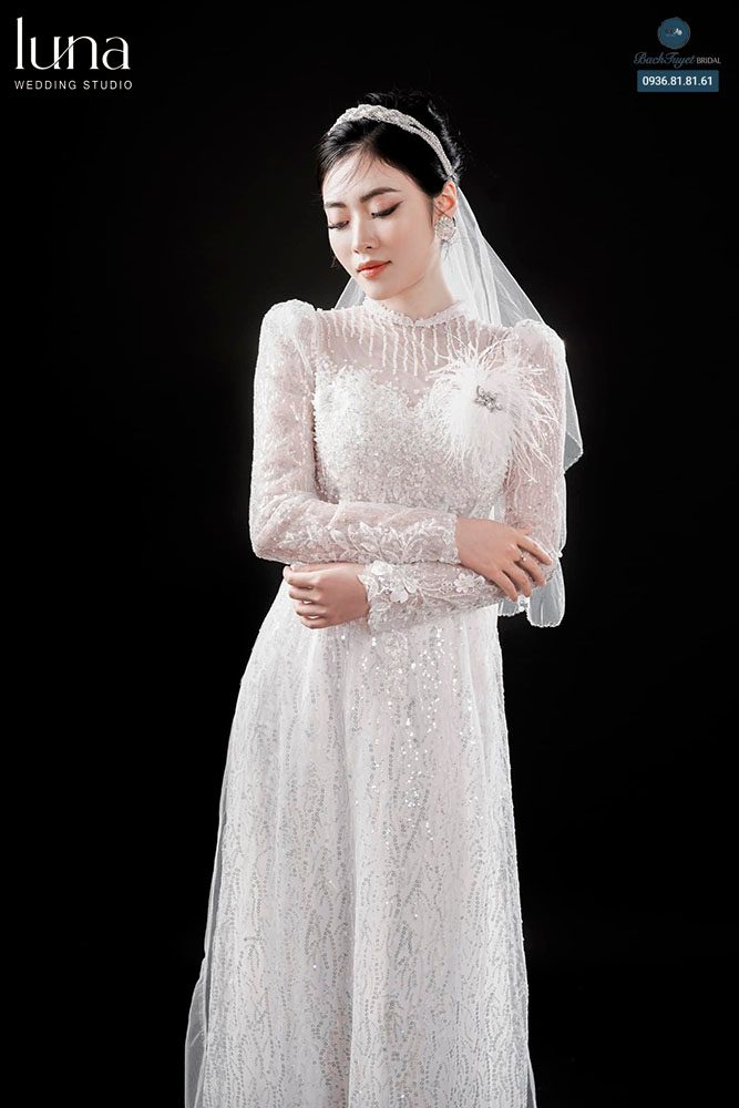 Lợi ích khi may áo dài cưới thiết kế