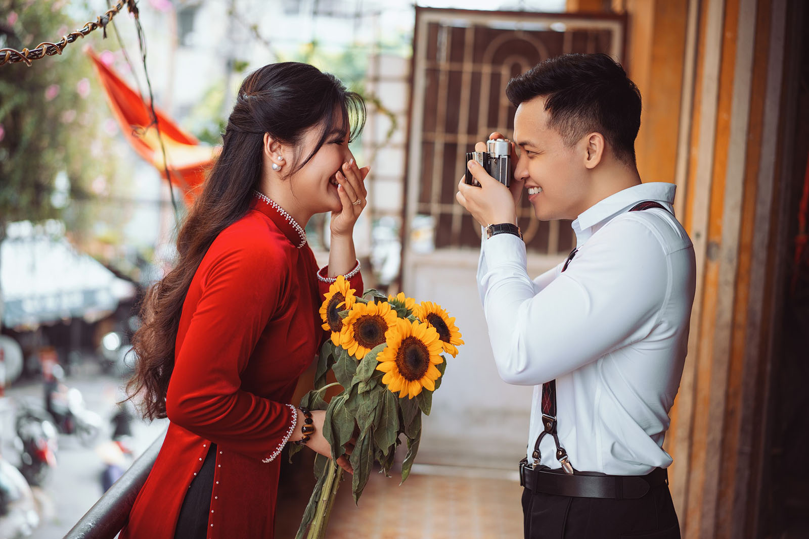 Bí kíp chọn áo dài nhung vừa đẹp vừa sang tại Thủy Nguyên, Hải Phòng