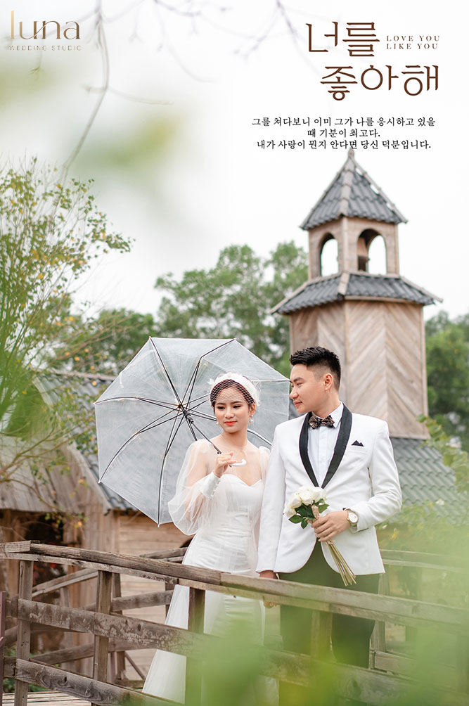 Phong cách chụp ảnh cưới lãng mạn