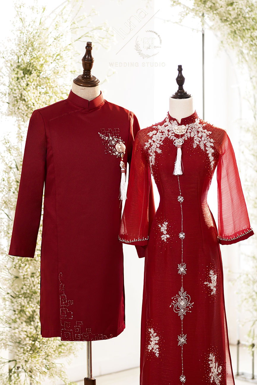 Áo dài cưới đẹp 04