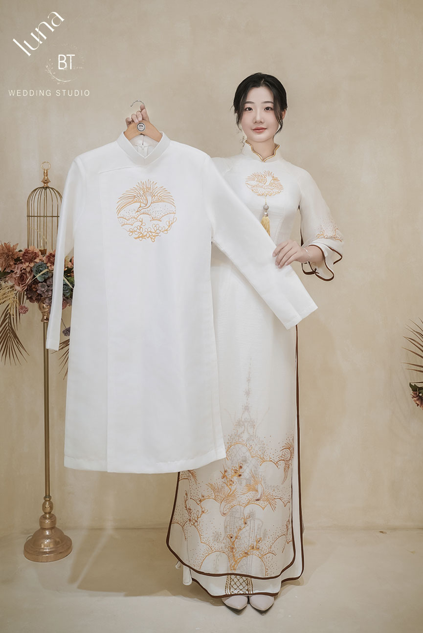 Áo dài cưới đẹp 06